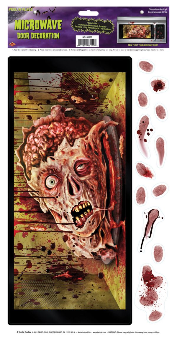 HALLOWEEN MICROWAVE DOOR DECOR
