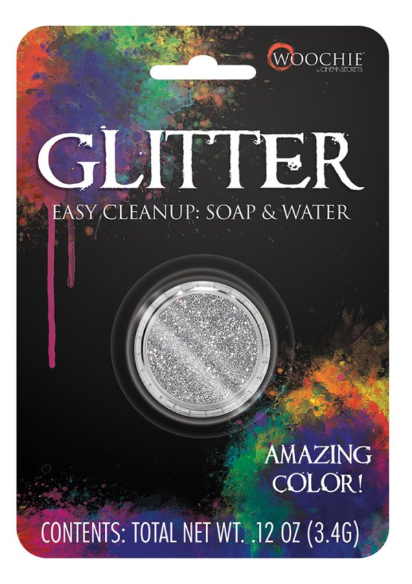 GLITTER SILVER 0.1 OZ CARDED