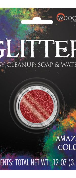 GLITTER RED 0.1 OZ CARDED