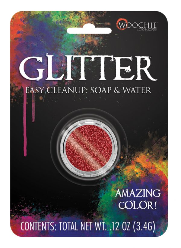 GLITTER RED 0.1 OZ CARDED