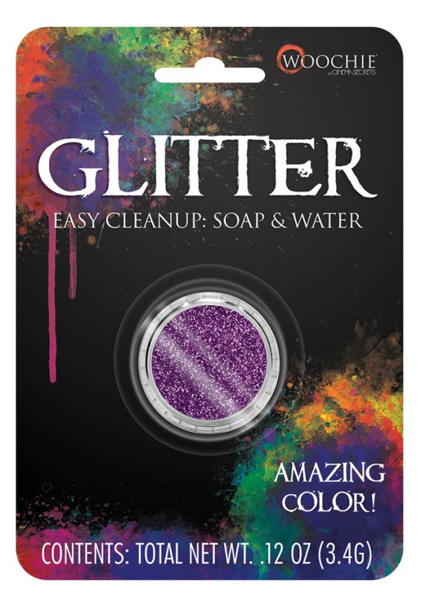 GLITTER PURPLE 0.1 OZ CARDED