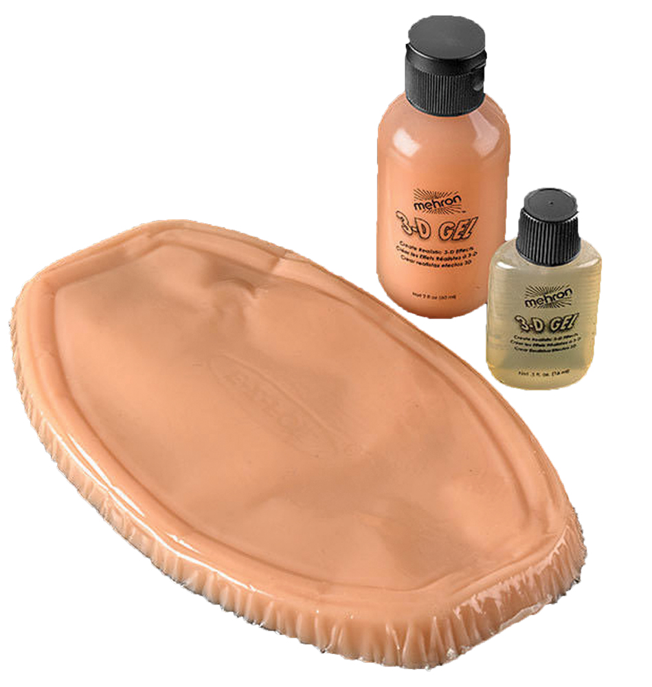 3-D GEL CLEAR GELATIN EFFECTS