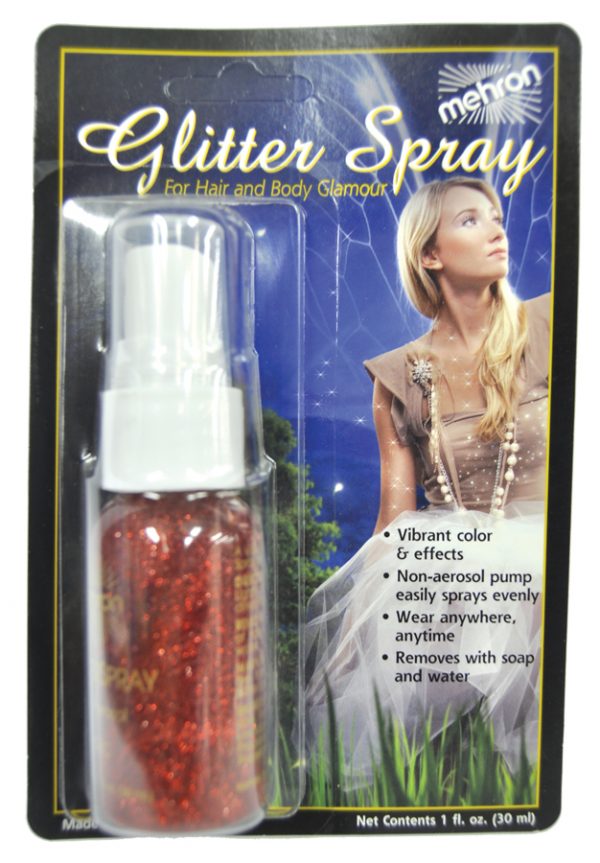 GLITTER SPRAY GOLD 1 OZ