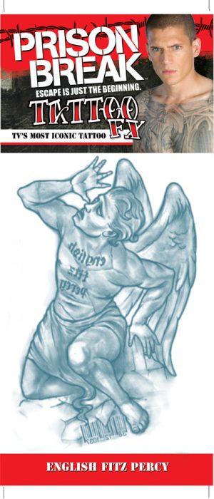 PRISON BREAK ENG FITZ PERCY