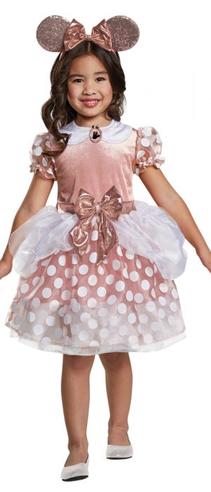 MINNIE MOUSE ROSE GOLD 3-4T