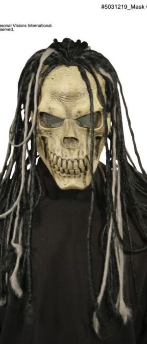 DEAD DREAD MASK W/HAIR